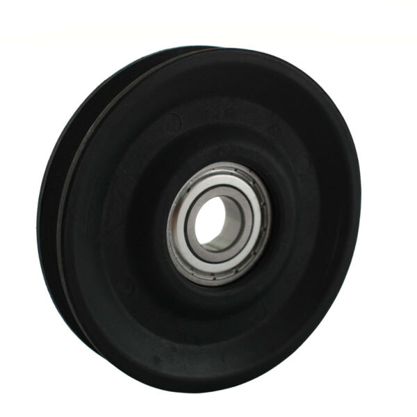 Imagem do produto Roldana em Plástico 100mm com Rolamento (Completo)